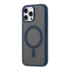 Чехол защитный uBear Cloud Mag Case для iPhone 16 Pro Max, MagSafe совместимый, усиленный, силк-тач, синий