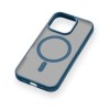 Чехол защитный uBear Cloud Mag Case для iPhone 16 Pro Max, MagSafe совместимый, усиленный, силк-тач, синий