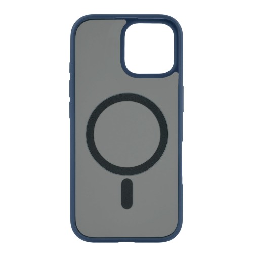 Чехол защитный uBear Cloud Mag Case для iPhone 16 Pro Max, MagSafe совместимый, усиленный, силк-тач, синий