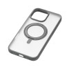 Чехол защитный uBear Clip 360 Mag Case для iPhone 16 Pro Max, MagSafe совместимый, с вращающейся магнитной подставкой, силк-тач, серый