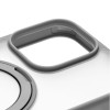 Чехол защитный uBear Clip 360 Mag Case для iPhone 16 Pro Max, MagSafe совместимый, с вращающейся магнитной подставкой, силк-тач, серый