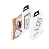 Чехол защитный uBear Clip 360 Mag Case для iPhone 16 Pro Max, MagSafe совместимый, с вращающейся магнитной подставкой, силк-тач, серый