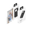 Чехол защитный uBear Capital Case для iPhone 16 Pro Max, натуральная кожа, MagSafe совместимый, черный