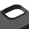 Чехол защитный uBear Capital Case для iPhone 16 Pro Max, натуральная кожа, MagSafe совместимый, черный