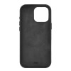 Чехол защитный uBear Capital Case для iPhone 16 Pro Max, натуральная кожа, MagSafe совместимый, черный