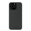 Чехол защитный uBear Supreme Case для iPhone 16 Pro Max, ультратонкий, материал Кевлар, MagSafe совместимый, черный