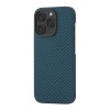 Чехол защитный uBear Supreme Case для iPhone 16 Pro Max, ультратонкий, материал Кевлар, MagSafe совместимый, синий