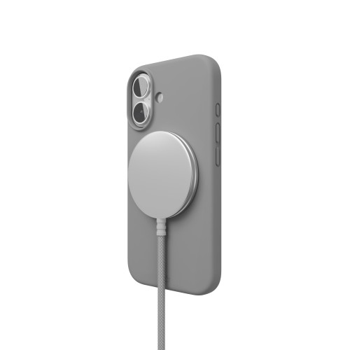 Чехол защитный "vlp" Aster Case с MagSafe для iPhone 16, серый
