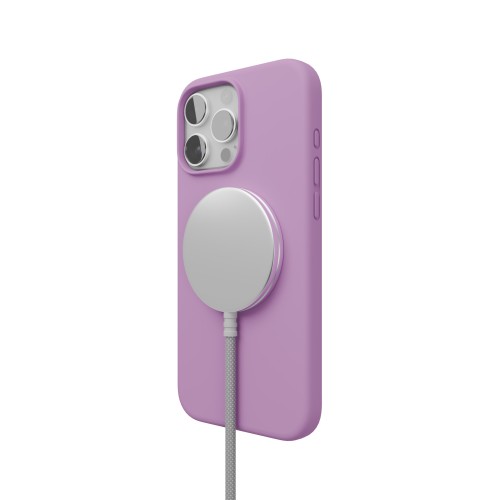 Чехол защитный "vlp" Aster Case с MagSafe для iPhone 16 Pro, розовый