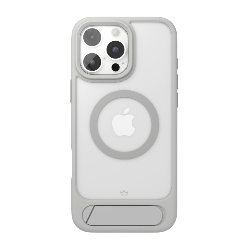 Чехол защитный "vlp" Reels Case с MagSafe для iPhone 16 Pro, серый