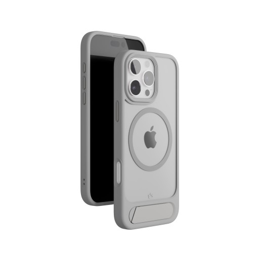 Чехол защитный "vlp" Reels Case с MagSafe для iPhone 16 Pro, серый