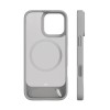 Чехол защитный "vlp" Reels Case с MagSafe для iPhone 16 Pro, серый