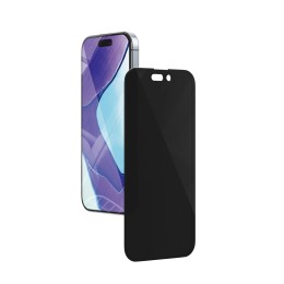 Стекло защитное 2,5D "vlp" Privacy Glass для iPhone 16 Pro с черной рамкой