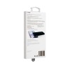 Стекло защитное 2,5D "vlp" Privacy Glass для iPhone 16 Pro Max с черной рамкой
