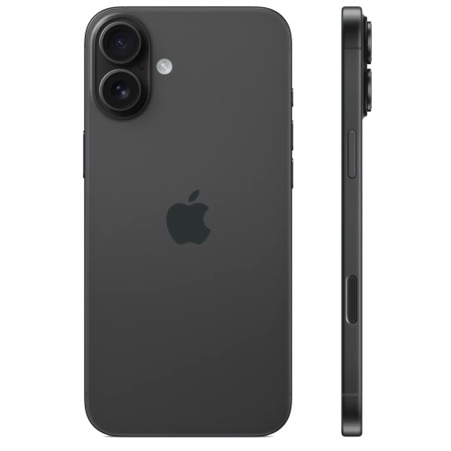 iPhone 16 Plus, 128 ГБ, Чёрный
