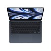 Apple MacBook Air 13" (M2, 8C / 8C, 2022), 8 ГБ, 256 ГБ SSD, Полуночный черный