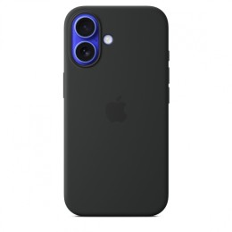 Чехол Apple для iPhone 16 Silicone with MagSafe, черный