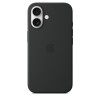 Чехол Apple для iPhone 16 Silicone with MagSafe, черный