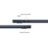 Apple MacBook Air 13" (M3, 8C / 10C, 2024) 16 ГБ, 512 ГБ SSD, Полуночный черный