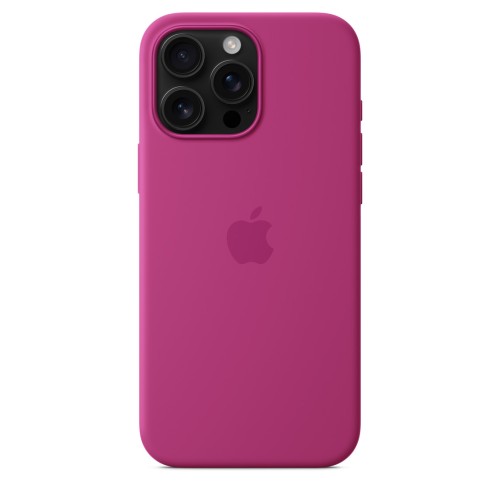 Чехол Apple для iPhone 16 Pro Max Silicone with MagSafe, фуксия