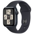 Apple Watch SE 2023, 40 мм, корпус из алюминия цвета «Тёмная ночь», спортивный ремешок, размер M/L