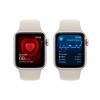 Apple Watch SE 2023, 40 мм, корпус из алюминия цвета «Сияющая звезда», спортивный ремешок, размер M/L