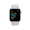Apple Watch SE 2023, 40 мм, корпус из алюминия цвета «Сияющая звезда», спортивный ремешок, размер M/L