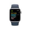 Apple Watch SE 2023, 44 мм, корпус из алюминия цвета «Серебристый», спортивный ремешок, размер M/L