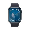 Apple Watch Series 9, 41 мм, корпус из алюминия цвета «Тёмная ночь», спортивный ремешок, размер M/L