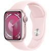 Apple Watch Series 9, 41 мм, корпус из алюминия цвета «Розовый», спортивный ремешок, размер M/L