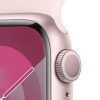 Apple Watch Series 9, 41 мм, корпус из алюминия цвета «Розовый», спортивный ремешок, размер M/L