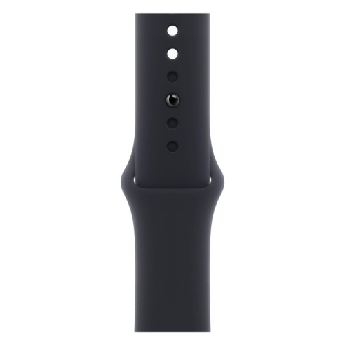 Apple Watch Series 9, 45 мм, корпус из алюминия цвета «Тёмная ночь», спортивный ремешок, размер M/L