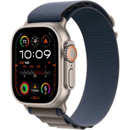 Apple Watch Ultra 2 GPS + Cellular, 49 мм, корпус из титана, ремешок Alpine, цвет синий, M