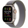 Apple Watch Ultra 2 GPS + Cellular, 49 мм, корпус из титана, ремешок Trail цвет Зелено/серый, M/L