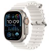 Apple Watch Ultra 2 GPS + Cellular, 49 мм, корпус из титана, ремешок Ocean цвет Белый