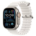 Apple Watch Ultra 2 GPS + Cellular, 49 мм, корпус из титана, ремешок Ocean цвет Белый
