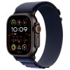 Apple Watch Ultra 2 GPS + Cellular, 49 мм, корпус из черного титана, ремешок Alpine темно-синего цвета, размер S