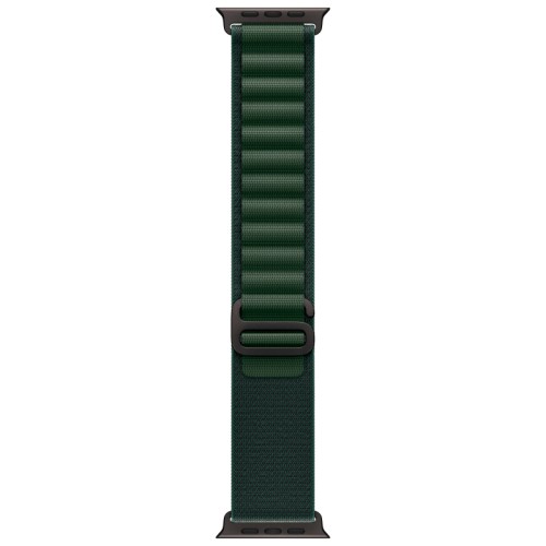 Apple Watch Ultra 2 GPS + Cellular, 49 мм, корпус из черного титана, ремешок Alpine зеленого цвета, размер S