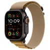 Apple Watch Ultra 2 GPS + Cellular, 49 мм, корпус из черного титана, ремешок Alpine цвета «загар», размер M