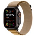 Apple Watch Ultra 2 GPS + Cellular, 49 мм, корпус из черного титана, ремешок Alpine цвета «загар», размер L
