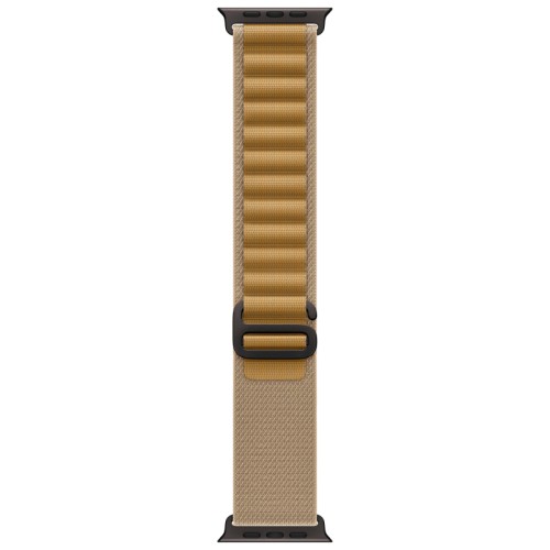 Apple Watch Ultra 2 GPS + Cellular, 49 мм, корпус из черного титана, ремешок Alpine цвета «загар», размер L