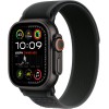 Apple Watch Ultra 2 GPS + Cellular, 49 мм, корпус из черного титана, ремешок Trail черного цвета, размер M/L