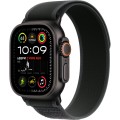 Apple Watch Ultra 2 GPS + Cellular, 49 мм, корпус из черного титана, ремешок Trail черного цвета, размер M/L