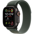 Apple Watch Ultra 2 GPS + Cellular, 49 мм, корпус из черного титана, ремешок Trail зеленого цвета, размер M/L