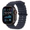 Apple Watch Ultra 2 GPS + Cellular, 49 мм, корпус из черного титана, ремешок Ocean темно-синего цвета