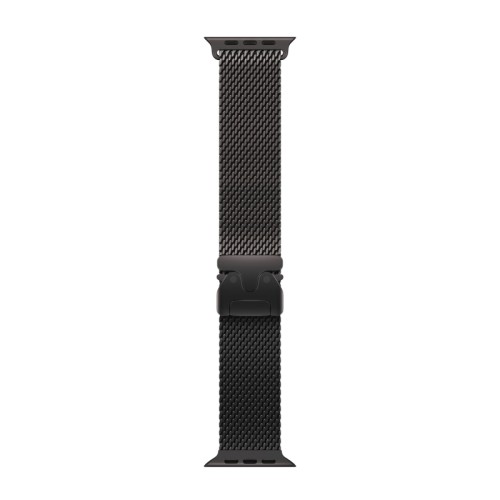 Apple Watch Ultra 2 GPS + Cellular, 49 мм, корпус из черного титана, ремешок Milanese черного цвета, размер S