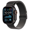 Apple Watch Ultra 2 GPS + Cellular, 49 мм, корпус из черного титана, ремешок Milanese черного цвета, размер L