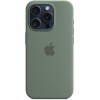Чехол Apple MagSafe для iPhone 15 Pro, силикон, «Сосновый лес»
