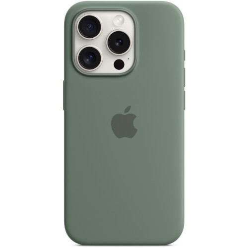 Чехол Apple MagSafe для iPhone 15 Pro, силикон, «Сосновый лес»