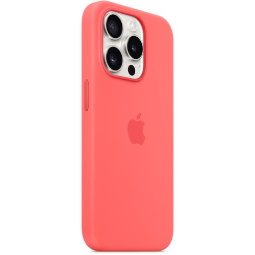 Чехол Apple MagSafe для iPhone 15 Pro, силикон, «Спелый нектарин»